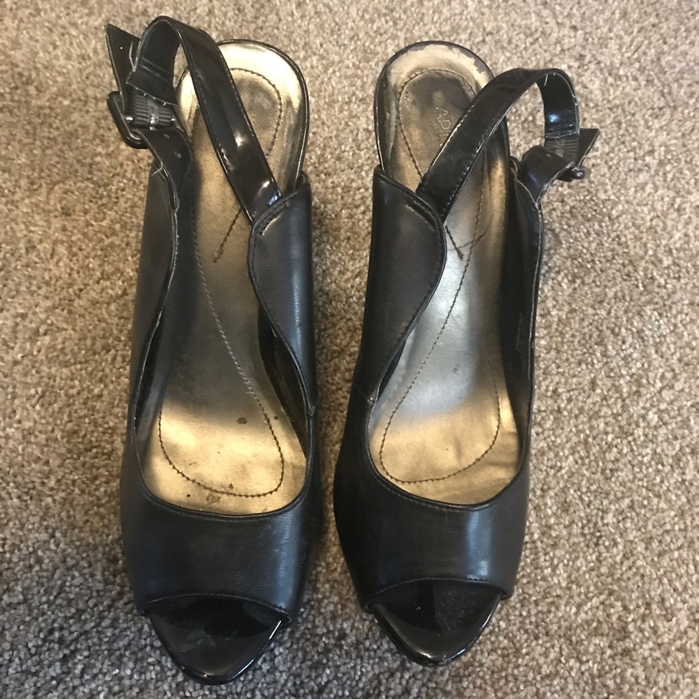 Black heels